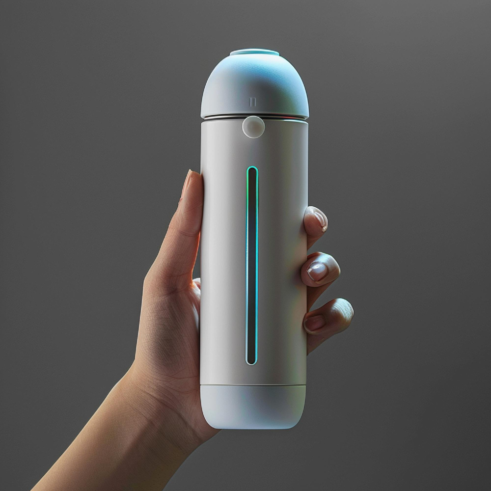 Smart Temperature Bottle – Stainless Steel (LED Display) - Image 2