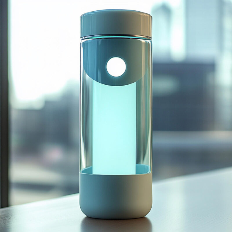 Smart Temperature Bottle – Stainless Steel (LED Display)